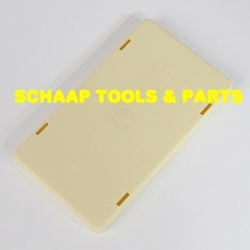 Lasdoos blinddeksel met klikbevestiging voor 3611 rechthoekig 3535 | 7160.170